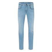 Lyseblå Slim-Fit MacFlexx Jeans