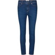 Høy Midje Skinny Jeans Japan Blue