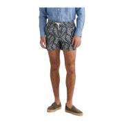 Blå Morris Stockholm Paisley Bathing Trunks Shortser