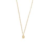 Initial D Satellite Chain Neck - Pale Gold