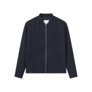 Blå Les Deux Como Structure Bomber Jacket Jakke