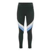 Voss Colblock Leggings - Oliven Grønn