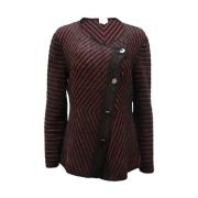 Pre-owned Rød ull Armani Cardigan