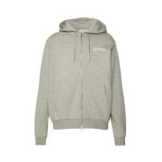 Bomull Zipper Hoodie