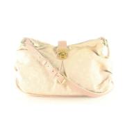 Pre-owned Beige lerret Louis Vuitton skuldervesker