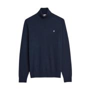 Merino Rullehals Navy