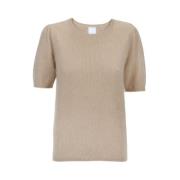 Sarah Pullover - Angoragenser med Korte Ermer