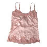 Antikk Rose Blonde Silke Camisole Top