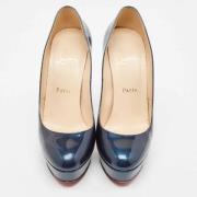 Pre-owned Bla skinn Christian Louboutin haeler