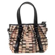 Pre-owned Flerfarget skinn Burberry Tote