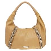 Pre-owned Beige Leather Michael Kors veske