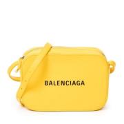 Pre-owned Gul skinn Balenciaga skulderveske