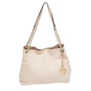 Pre-owned Beige skinn Michael Kors skulderveske