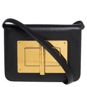 Pre-owned Svart skinn Tom Ford Crossbody veske