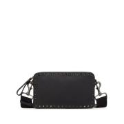 Rockstud Skinn Crossbody Veske