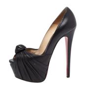 Pre-owned Svart skinn Christian Louboutin haeler