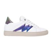 Metallembossert Iguana Sneakers - Regnbue