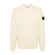 Beige Sweatshirt for Menn