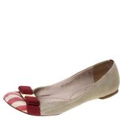 Pre-owned Flerfarget stoff Salvatore Ferragamo Flats