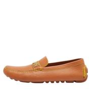 Pre-owned Brunt skinn Louis Vuitton Flats