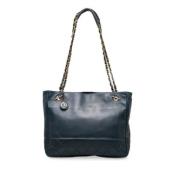 Pre-owned Bla skinn Chanel Tote