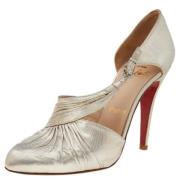 Pre-owned Gullstoff Christian Louboutin haeler