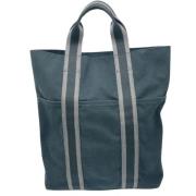 Pre-owned Blatt lerret Hermes Tote