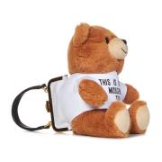 Beige Teddy Bear Design Veske