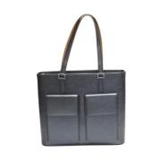 Pre-owned Blatt lerret Louis Vuitton Tote