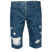 Pre-owned Bla bomull Balmain shorts