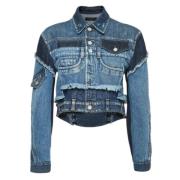 Pre-owned Bla denim Dolce & Gabbana jakke