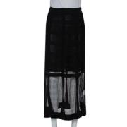 Pre-owned Svart strikket Alexander McQueen-skjort