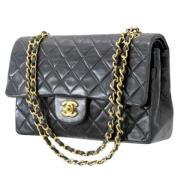 Pre-owned Svart skinn Chanel Flap Bag