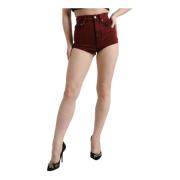 Røde High Waist Denim Hot Pants