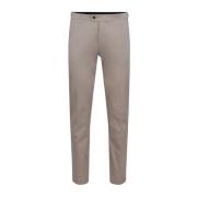 Beige bomullsblanding chinos