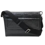 Pre-owned Svart skinn Gucci Messenger Bag