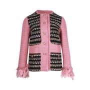 Pre-owned Rosa ull Chanel Blazer