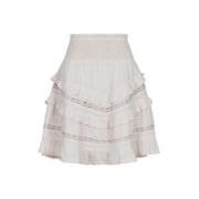 Donna Voile Skirt - Ivory