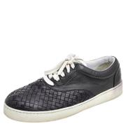 Pre-owned Bla skinn Bottega Veneta joggesko