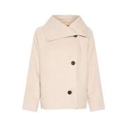 TiaraIW Short Coat - Haze Melange