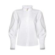 Hvit Busnel Hvit Nirva Poplin Blouse Bluser