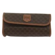 Pre-owned Brunt lerret Celine Clutch