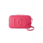 Rosa skinn Dolce & Gabbana Crossbody Bag