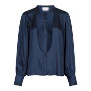 Zola Blouse - Midnight Blue