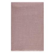 Rosa Cashmere og Silke Foulard med Mikro Frynser