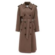 Oversized Bomull Trench Coat