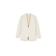 Elegant Hvit Blazer