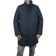 Marineblå 3/4 Parka