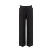 Women Clothing Trousers Black Ss23