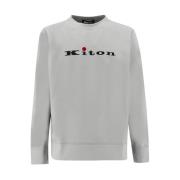 Logo Print Bomull Sweatshirt